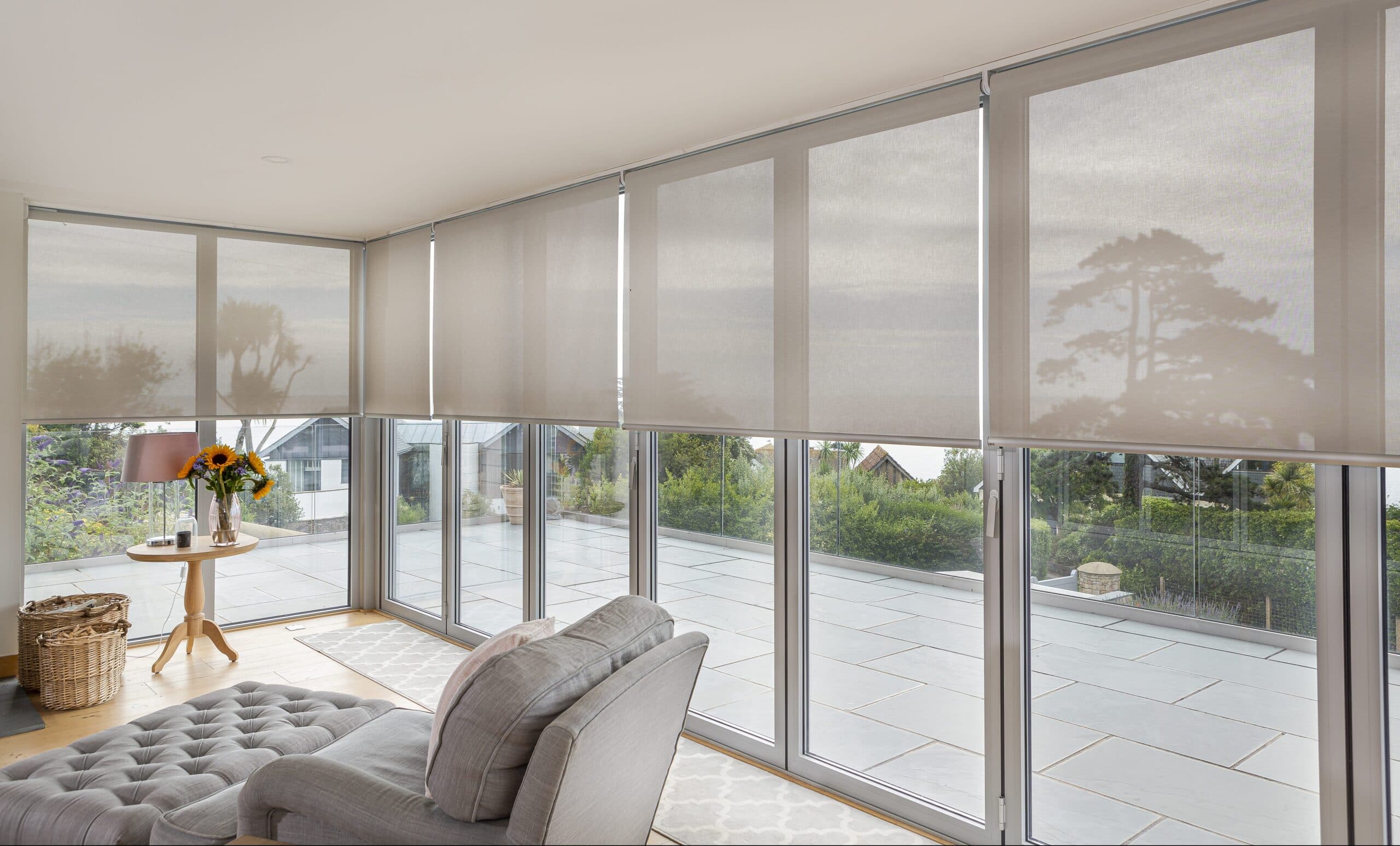 Modern roller blinds